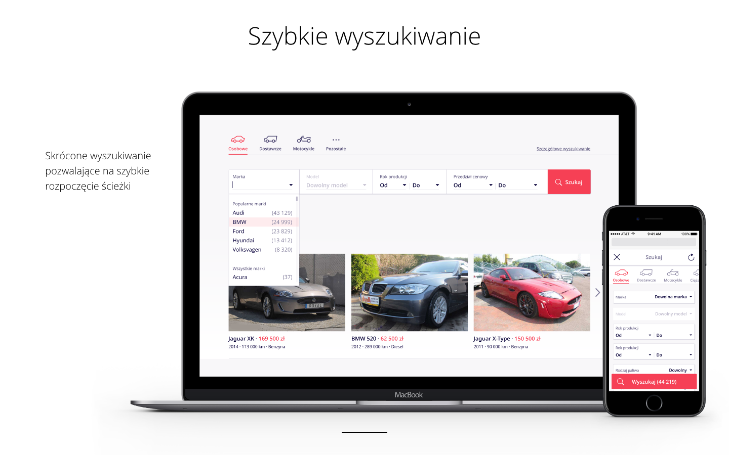 Autotrader.pl offer detail screen.